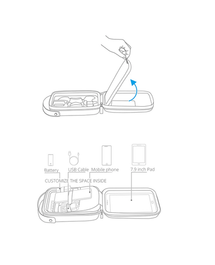 Защитный кейс Ryze Tello (PGYTECH P-WJ-002), изображение 4