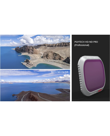 Набор нейтральных фильтров (ND128/256/1000) DJI Mavic 2 Pro (Professional) (PGYTECH P-HAH-033), изображение 3 Набор нейтральных фильтров (ND128/256/1000) DJI Mavic 2 Pro (Professional) (PGYTECH P-HAH-033), изображение 3