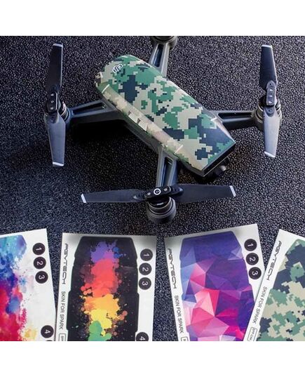 Набор наклеек DJI Spark D3/D5/D6/CA4 (PGYTECH P-SP-121), изображение 3