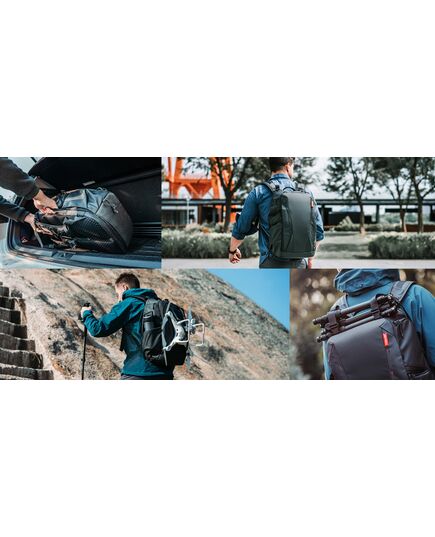 Рюкзак OneMo 25 литров (Twilight Black) (Без сумки) (PGYTECH P-CB-024), изображение 8