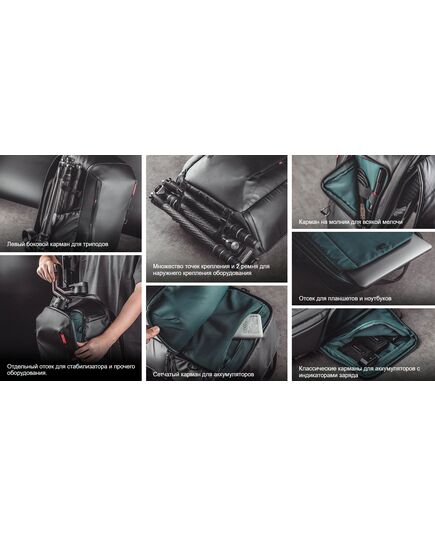 Рюкзак OneMo Lite 22 литра (Twilight Black) (PGYTECH P-CB-115), изображение 9