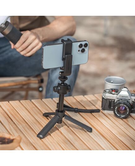 Штатив телескопический с держателем смартфона (Холодный Башмак) (PGYTECH P-GM-219), Комплектация: Трипод с креплением для смартфона, изображение 3