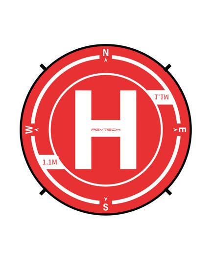 Взлётная площадка квадрокоптера D160 / D110 см (утяжелённая) (PGYTECH), Версия: 110 см