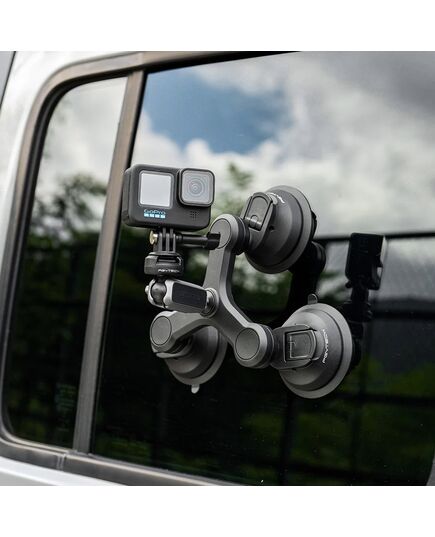 Комплект быстросъемных креплений CapLock для экшн-камер (база c шаровой головкой) (PGYTECH P-CG-145), Версия: С шаровой головкой, изображение 4