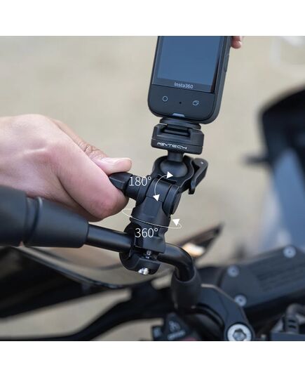 Крепление CapLock на зеркало заднего вида мотоцикла (PGYTECH P-GM-170), изображение 4