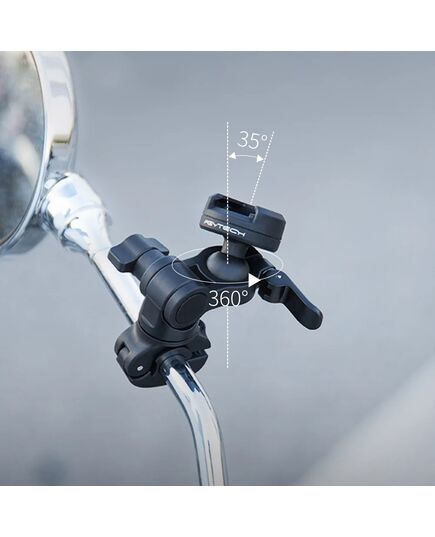 Крепление CapLock на зеркало заднего вида мотоцикла (PGYTECH P-GM-170), изображение 5