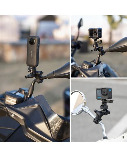 Крепление CapLock на зеркало заднего вида мотоцикла (PGYTECH P-GM-170), изображение 6