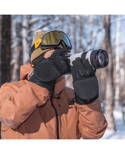 Перчатки-варежки для фотографа (Master) (PGYTECH), Версия: Master, Размер: XL, изображение 3