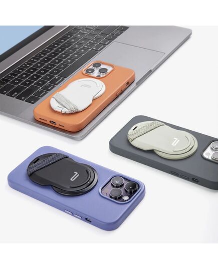 Магнитный держатель смартфона PGYTECH MagFlex, Цвет: Misty Gray, изображение 4