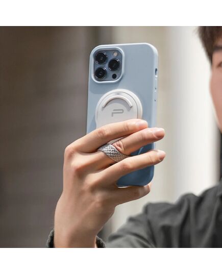 Магнитный держатель смартфона PGYTECH MagFlex, Цвет: Misty Gray, изображение 2