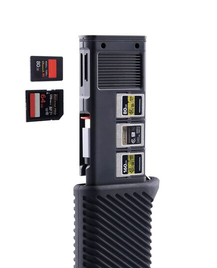 Высокоскоростной картридер CreateMate CFexpress CFE-A/SD (PGYTECH P-GM-164 / P-GM-168), Тип: CFE-A/SD, Цвет: Чёрный, изображение 2