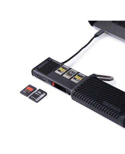 Высокоскоростной картридер CreateMate CFexpress CFE-A/SD (PGYTECH P-GM-164 / P-GM-168), Тип: CFE-A/SD, Цвет: Чёрный, изображение 5