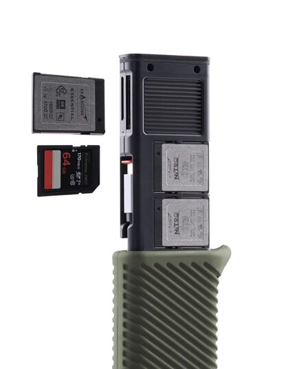 Высокоскоростной картридер CreateMate CFexpress CFE-B/SD (PGYTECH P-GM-167 / P-GM-169), Тип: CFE-B/SD, Цвет: Зелёный, изображение 2