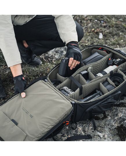 Рюкзак OnePro Focux 25/35 литров (PGYTECH), Версия: 35 л, Цвет: Зелёный, изображение 5