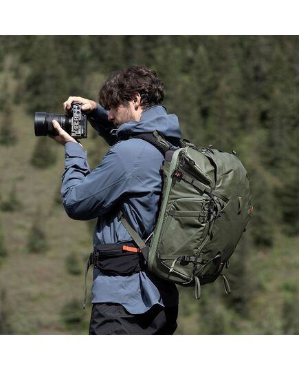 Рюкзак OnePro Focux 25/35 литров (PGYTECH), Версия: 25 л, Цвет: Зелёный, изображение 3