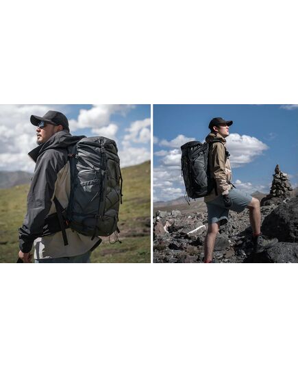 Рюкзак OnePro Flex 30/40/50 литров + сумка-вставка (PGYTECH), Версия: 50 л, Комплектация: Рюкзак + сумка (L), Цвет: Чёрный, изображение 9