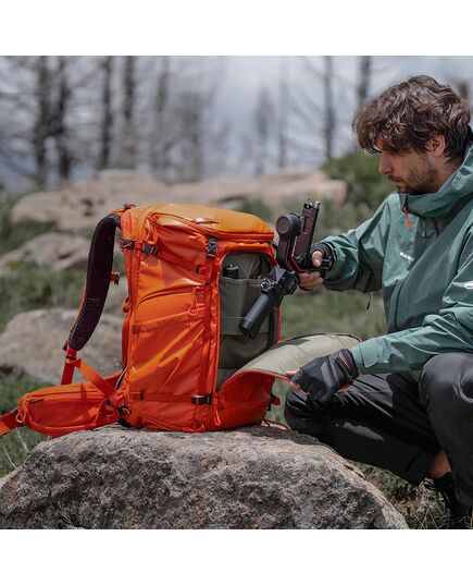 Рюкзак OnePro Flex 30/40/50 литров + сумка-вставка (PGYTECH), Версия: 40 л, Комплектация: Рюкзак + сумка (M), Цвет: Оранжевый, изображение 2